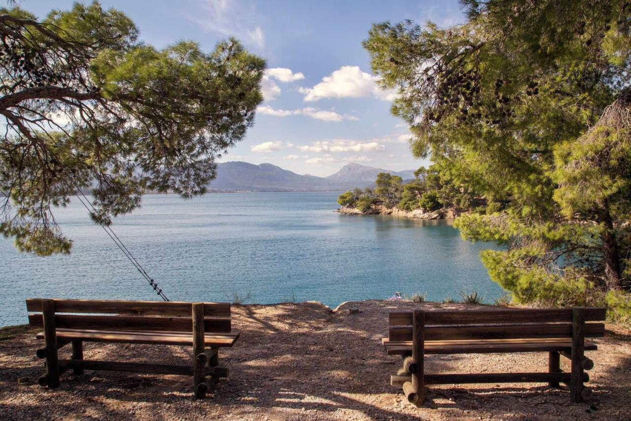 Kalavria Luxury Suites - Magnificent Sea View Of Poros 포로스타운 외부 사진