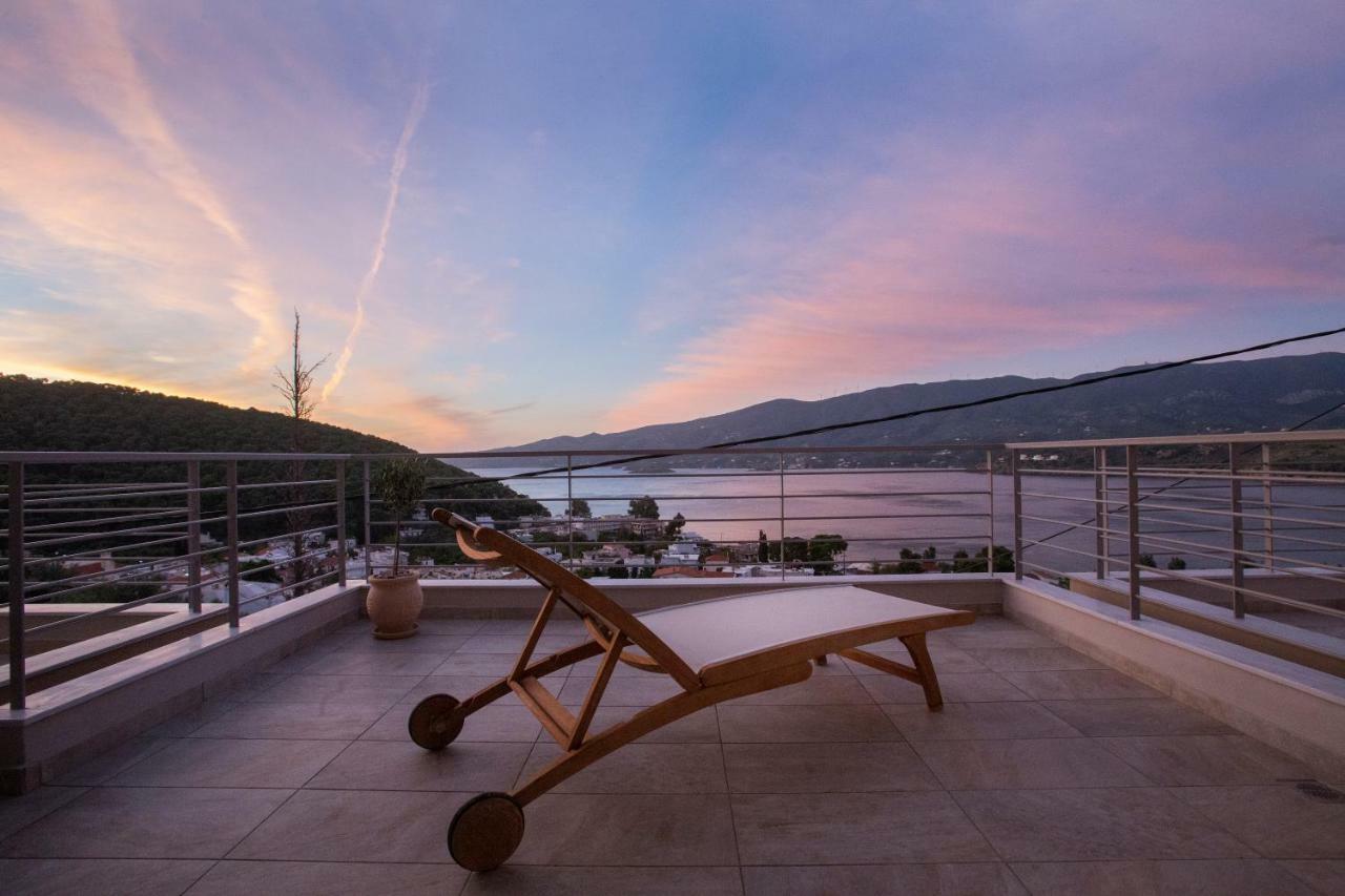 Kalavria Luxury Suites - Magnificent Sea View Of Poros 포로스타운 외부 사진
