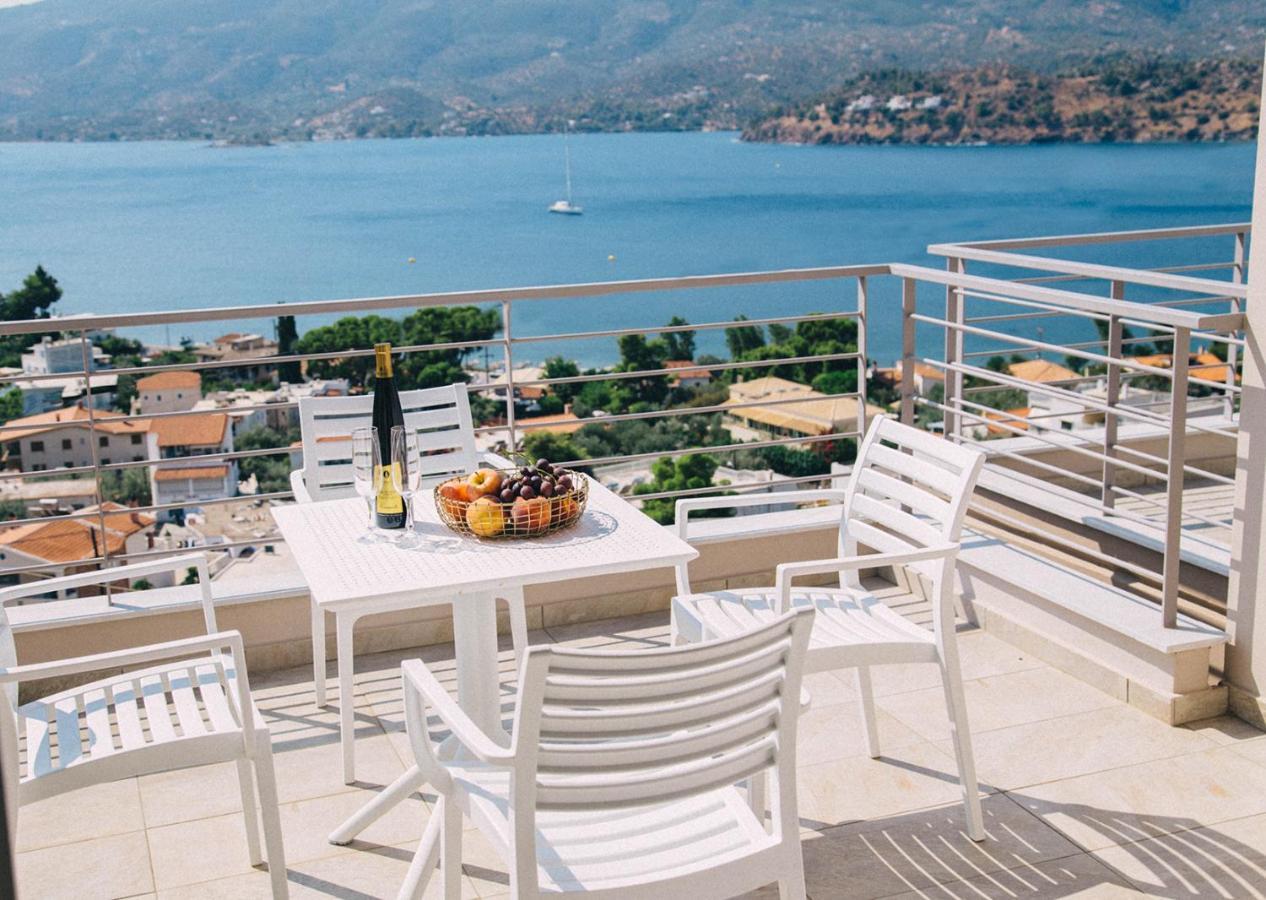 Kalavria Luxury Suites - Magnificent Sea View Of Poros 포로스타운 외부 사진